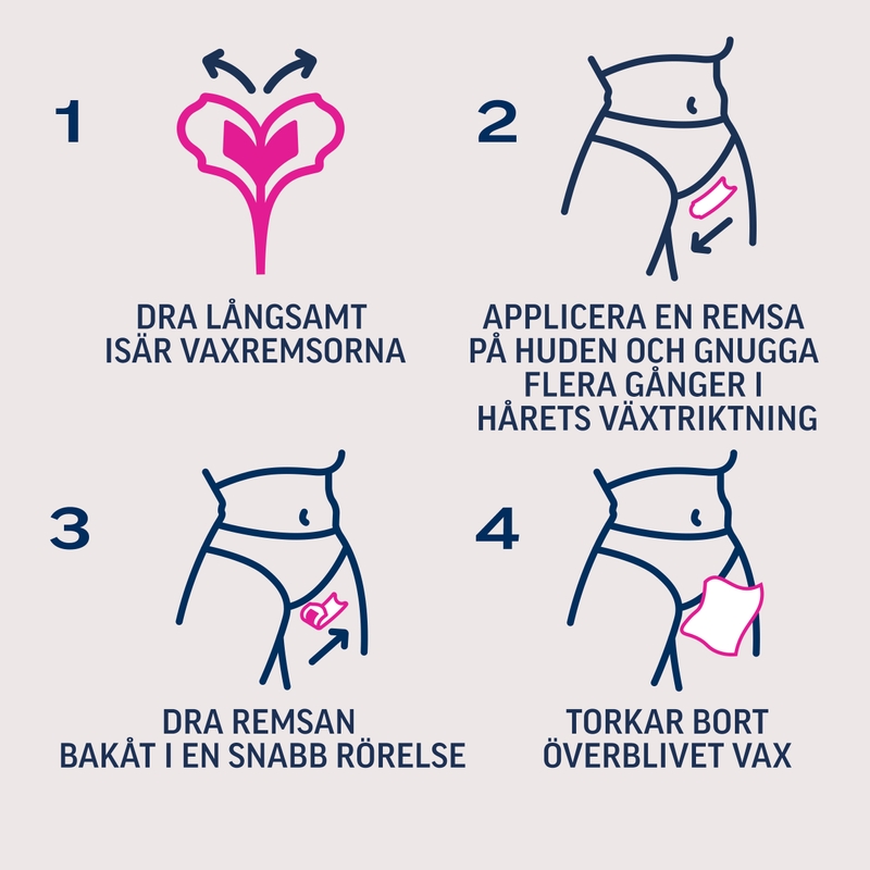Veet Expert Wax Strips Bikini & Armhåla Normal Hud 16 st 1